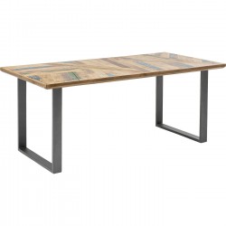 Mesa Abstract em aço 180x90 cm 