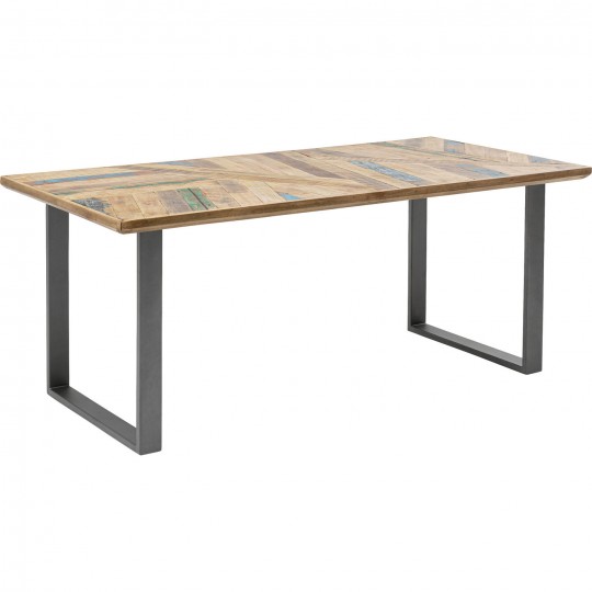 Mesa Abstract em aço 180x90 cm 
