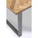 Mesa Parquet em aço 180x90 cm