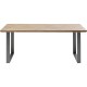 Mesa Parquet em aço 180x90 cm
