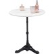 Mesa Redonda Kaffehause Rim Branca Ø60cm