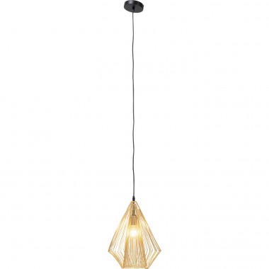 Candeeiro de Teto Modo Wire de ouro-52531 (8)