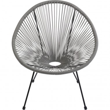 Fauteuil Acapulco gris