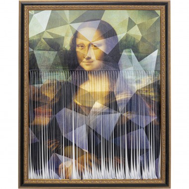 Pintura a Óleo Ma­de­moi­selle Lisa 163x130cm