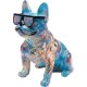 Peça Decorativa Dog of Sunglass