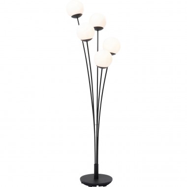 Lampadaire Five Balls noir mat