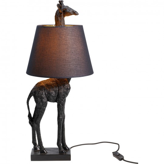 Candeeiro de Mesa Giraffe Preto Mate-52703 (10)