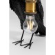 Lampe à poser Animal Crow noir mat