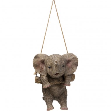 Peça Decorativa Swinging Elephant