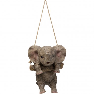 Peça Decorativa Swinging Elephant