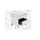 Petite commode Luxury Push 2 tiroirs gris