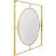 Espelho Stanford Moldura Dourado Ø90cm-85423 (5)