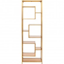 Estante Loft Dourado 195x60cm