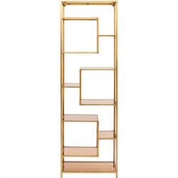 Estante Loft Dourado 195x60cm