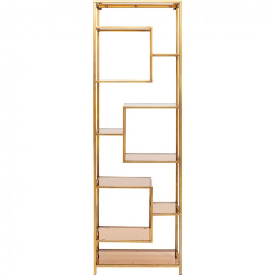 Estante Loft Dourado 195x60cm-85484 (9)