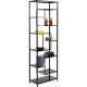 Estante Loft Preto 195x60cm-85485 (7)