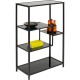 Estante Loft Preto 100x60cm