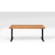 Secretária Symphony Carvalho Preto180x90cm
