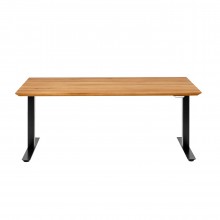 Secretária Symphony Carvalho Preto 180x90cm