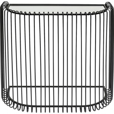 Consola Wire Black 80x80cm