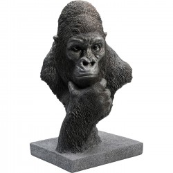 Peça decorativa Thinking Gorilla Head