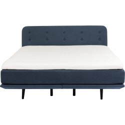 Cama Boxspring Luna Blue 180x200cm