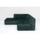 Sofá de canto Belami Velvet Dark Green esquerdo 265cm-85719 (8)