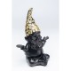 Peça decorativa Gnome Meditation Black Gold 19cm