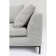 Corner Sofa Gianni Cord Grey Left