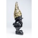 Peça decorativa Gnome Standing Black Gold 60cm-52949 (3)