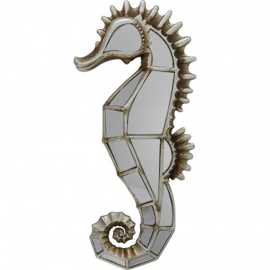 Decoração de parede Seahorse Mirror