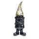 Peça decorativa Gnome Standing Black Gold 60cm-52949 (5)