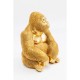 Peça Decorativa Monkey Gorilla Side Medium Gold