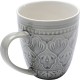 Caneca Sicilia Mandala Cinzenta