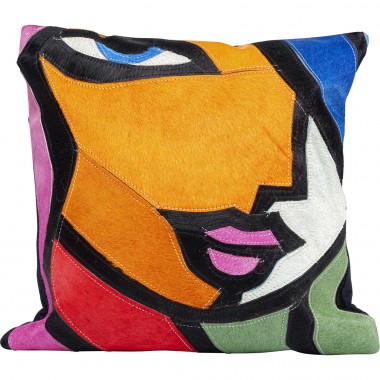Almofada Abstract Lady Face 40x40cm