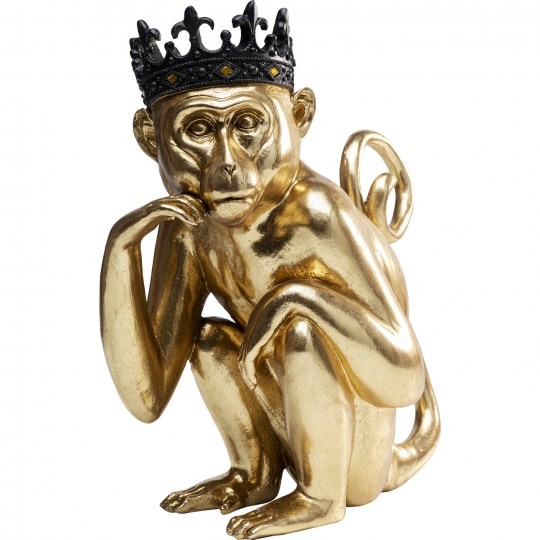 Peça decorativa King Lui Gold 35cm