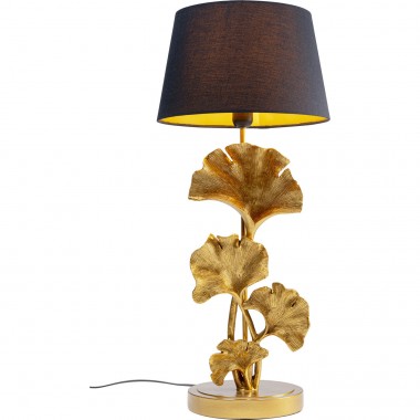 Candeeiro de mesa Leaf dourado-53221 (9)