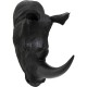 Decoração de parede Rhino Head Antique Black-52824 (5)