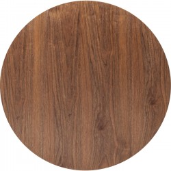 Tampo de mesa Invitation Round Walnut Ø90cm