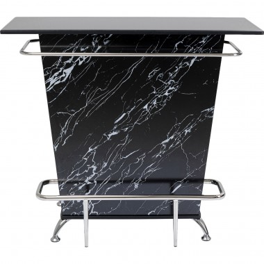 Bar Lady Rock Marble Look Black