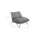 Fauteuil Port Pino gris
