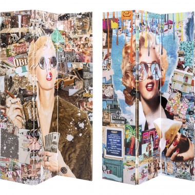 Biombo Trendy Shopper vs Holiday 60's 120x180cm