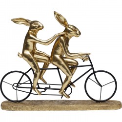 Peça decorativa Tandem Rabbits