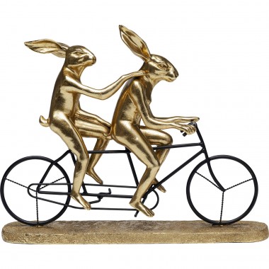 Peça decorativa Tandem Rabbits