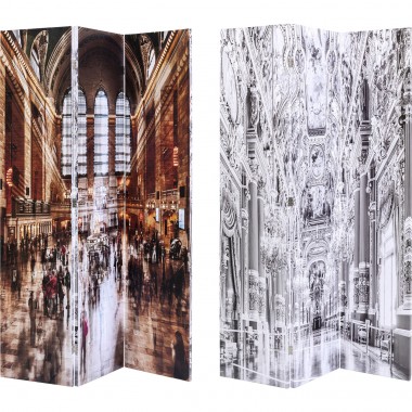 Biombo Versailles vs Central Station 120x180cm