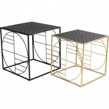 Mesa de centro Techno 2 (conjunto de 2)