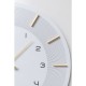 Relógio de parede Lio Branco Ø60cm