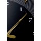 Relógio de parede Lio Preto Ø60cm