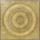 Quadro Art Circle Dourado 120x120cm