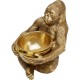 Peça decorativa Holding Bowl Dourada